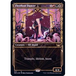 画像1: (箔押しFOIL)(ショーケース枠)(373)俊足の踊り手/Fleetfoot Dancer《英語》【SNC】