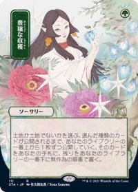 (FOIL)(日限定イラスト)豊穣な収穫/Abundant Harvest※コレクターブースター産《日本語》【STA】