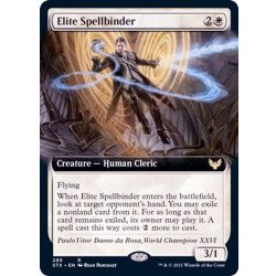 画像1: (FOIL)(フルアート)精鋭呪文縛り/Elite Spellbinder《英語》【STX】