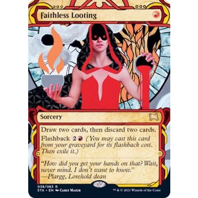 (アーカイブ)信仰無き物あさり/Faithless Looting《英語》【STA】