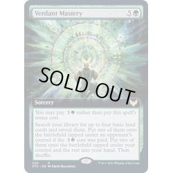 画像1: (FOIL)(フルアート)新緑の熟達/Verdant Mastery《英語》【STX】