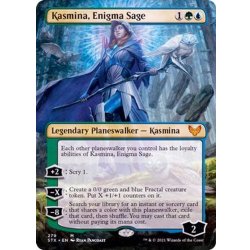 画像1: [EX+](フルアート)謎の賢者、カズミナ/Kasmina, Enigma Sage《英語》【STX】
