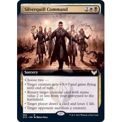 画像1: (フルアート)シルバークイルの命令/Silverquill Command《英語》【STX】