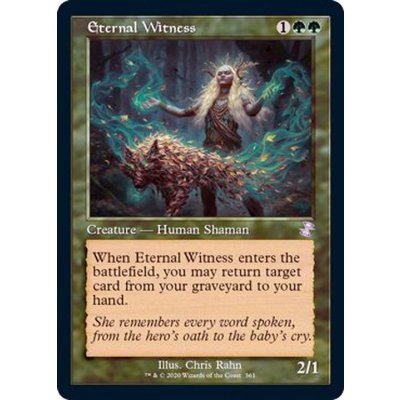 (旧枠仕様)永遠の証人/Eternal Witness《英語》【TSR】