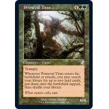(旧枠仕様)原始のタイタン/Primeval Titan《英語》【TSR】