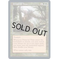 [EX+](FOIL)(旧枠仕様)原始のタイタン/Primeval Titan《英語》【TSR】