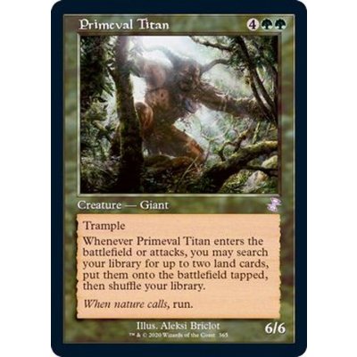 (旧枠仕様)原始のタイタン/Primeval Titan《英語》【TSR】