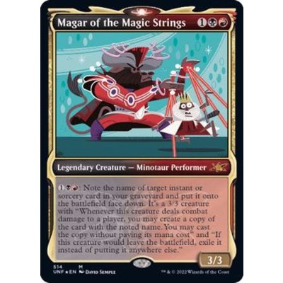 (ギャラクシーFOIL)(ショーケース枠)Magar of the Magic Strings《英語》【UNF】