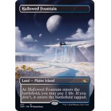 [EX+](FOIL)(フルアート)神聖なる泉/Hallowed Fountain《英語》【UNF】