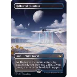 画像1: [EX+](ギャラクシーFOIL)(フルアート)神聖なる泉/Hallowed Fountain《英語》【UNF】