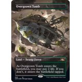[EX+](ギャラクシーFOIL)(フルアート)草むした墓/Overgrown Tomb《英語》【UNF】