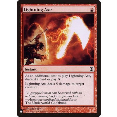 [EX+]稲妻の斧/Lightning Axe《英語》【Reprint Cards(The List)】