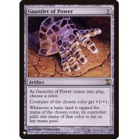 魔力の篭手/Gauntlet of Power《英語》【Reprint Cards(The List)】