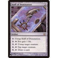 威圧の杖/Staff of Domination《英語》【Reprint Cards(The List)】