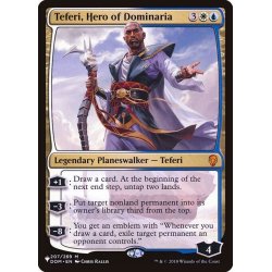 画像1: [EX+]ドミナリアの英雄、テフェリー/Teferi, Hero of Dominaria《英語》【Reprint Cards(The List)】