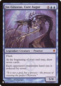 [EX]核の占い師、ジン＝ギタクシアス/Jin-Gitaxias, Core Augur《英語》【Reprint Cards(The List)】