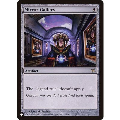 [EX+]鏡の画廊/Mirror Gallery《英語》【Reprint Cards(The List)】