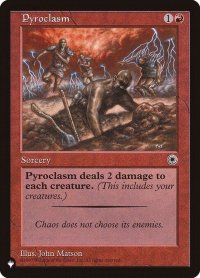 紅蓮地獄/Pyroclasm《英語》【Reprint Cards(The List)】