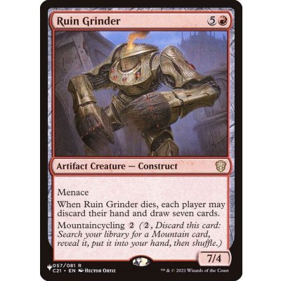 遺跡掘削機/Ruin Grinder《英語》【Reprint Cards(The List)】