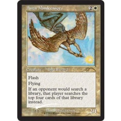 (FOIL)(旧枠仕様)エイヴンの思考検閲者/Aven Mindcensor《英語》【WPN & Gateway Promos】