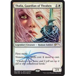 画像1: [EX+](FOIL)スレイベンの守護者、サリア/Thalia, Guardian of Thraben《英語》【WMCQ Promo Cards】