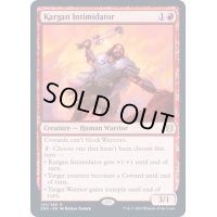 (プレリリースFOIL)カルガの威嚇者/Kargan Intimidator《英語》【ZNR】