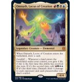 (FOIL)創造の座、オムナス/Omnath, Locus of Creation《英語》【ZNR】