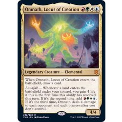 画像1: [EX+](FOIL)創造の座、オムナス/Omnath, Locus of Creation《英語》【ZNR】