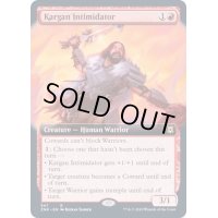 (FOIL)(フルアート)カルガの威嚇者/Kargan Intimidator《英語》【ZNR】