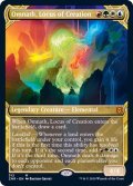 (FOIL)(ショーケース枠)創造の座、オムナス/Omnath, Locus of Creation《英語》【ZNR】