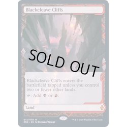 画像1: [EX+](FOIL)(フルアート)黒割れの崖/Blackcleave Cliffs《英語》【ZNE】