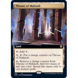 画像1: (FOIL)(フルアート)マキンディの玉座/Throne of Makindi《英語》【ZNR】