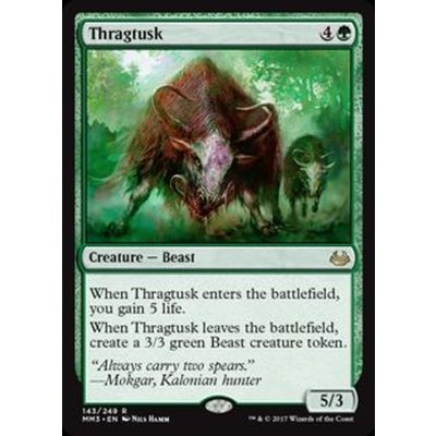 [EX+]スラーグ牙/Thragtusk《英語》【MM3】