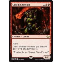 [EX+]ゴブリンの酋長/Goblin Chieftain《英語》【Duel Decks: Merfolk vs. Goblins】