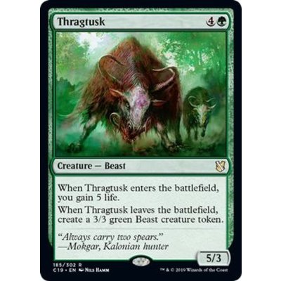 [EX+]スラーグ牙/Thragtusk《英語》【Commander 2019】