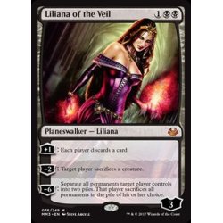 画像1: [EX+]ヴェールのリリアナ/Liliana of the Veil《英語》【MM3】