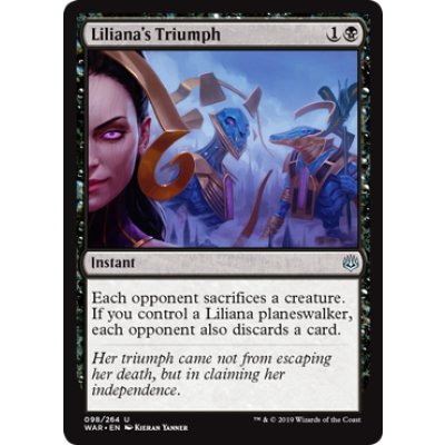 リリアナの勝利/Liliana's Triumph《英語》【WAR】