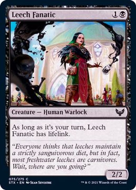 Ex Foil ヒルの狂信者 Leech Fanatic 英語 Stx