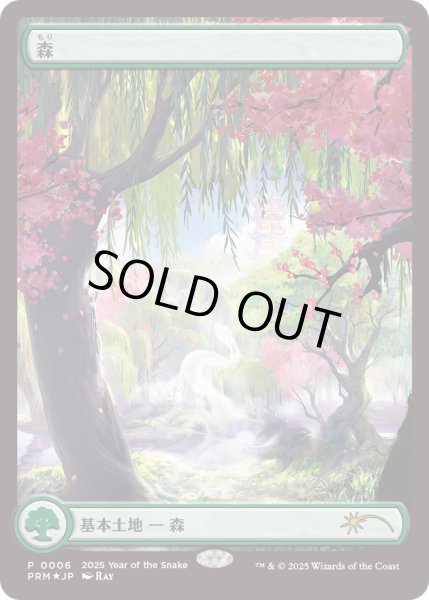 画像1: [EX+](FOIL)(2025年)(0006)森/Forest《日本語》【PRM】 (1)