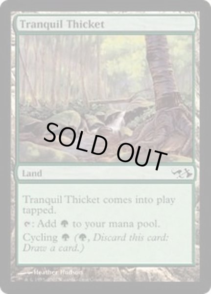 画像1: 平穏な茂み/Tranquil Thicket《英語》【Duel Decks: Elves vs. Goblins】 (1)