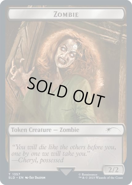 画像1: [EX+](FOIL)(1357)ゾンビトークン/Zombie Token《英語》【SLD】 (1)