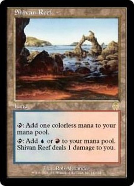 画像1: [HPLD]シヴの浅瀬/Shivan Reef《英語》【APC】 (1)