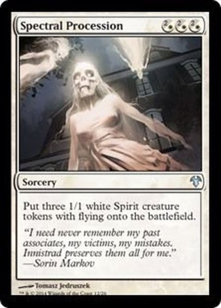 画像1: 幽体の行列/Spectral Procession《英語》【Magic Modern Event Deck】 (1)