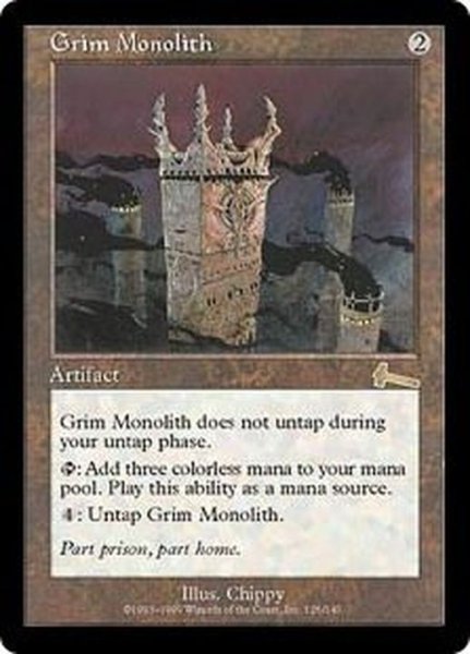 画像1: [EX+]厳かなモノリス/Grim Monolith《英語》【ULG】 (1)