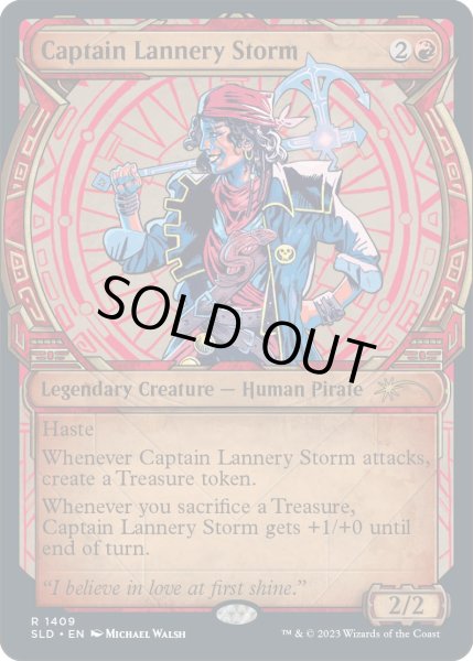 画像1: [EX+](FOIL)(1409)風雲船長ラネリー/Captain Lannery Storm《英語》【SLD】 (1)