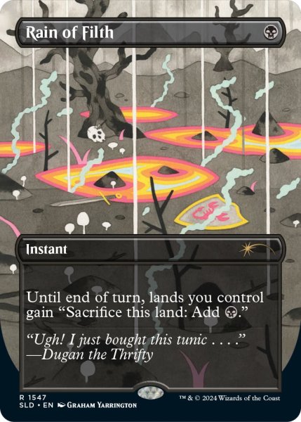 画像1: [EX](1547)汚物の雨/Rain of Filth《英語》【SLD】 (1)