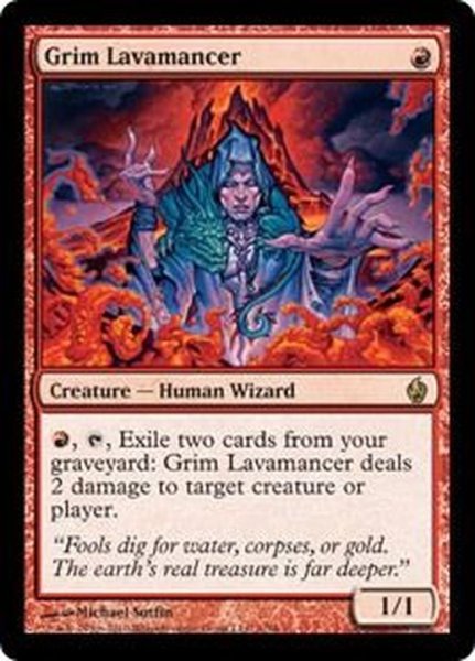 画像1: 渋面の溶岩使い/Grim Lavamancer《英語》【Premium Deck Series: Fire and Lightning】 (1)