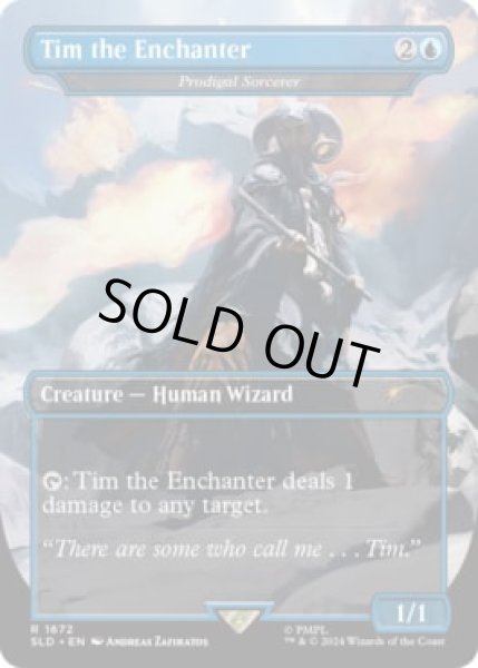 画像1: [EX+](FOIL)(1672)Tim the Enchanter　//　放蕩紅蓮術士/Prodigal Pyromancer《英語》【SLD】 (1)