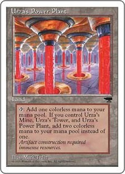 画像1: [EX+](Columns)ウルザの魔力炉/Urza's Power Plant《英語》【CHR】 (1)