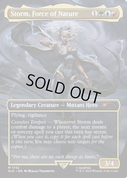 画像1: (FOIL)(1742)Storm, Force of Nature《英語》【SLD】 (1)